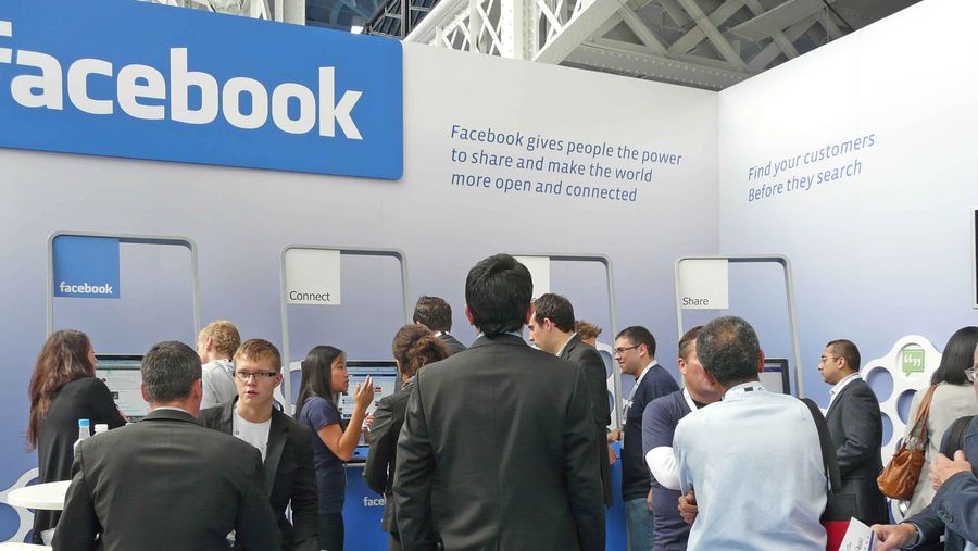 Facebook people at meeting