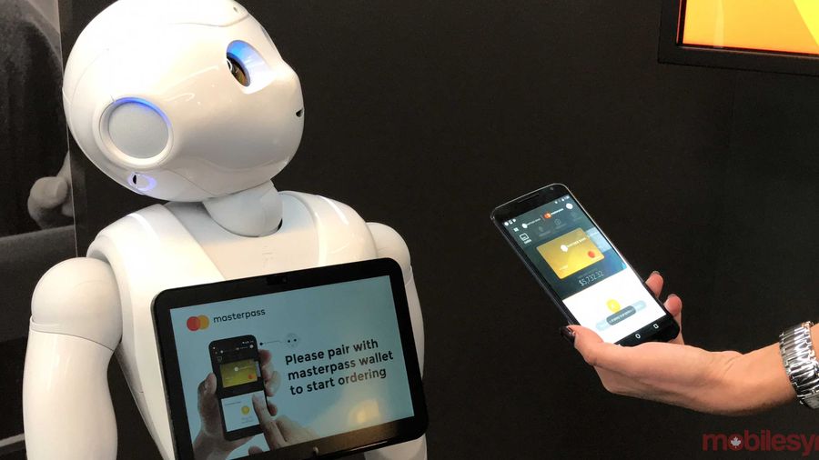 Masterpass with robot prototype