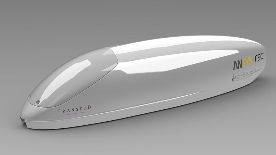 Transpod Hyperloop design