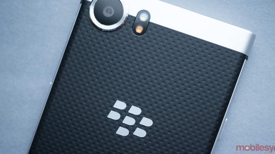 BlackBerry Key One back of phone