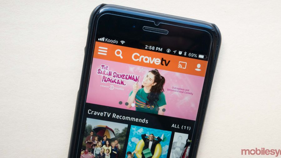 CraveTV iOS App