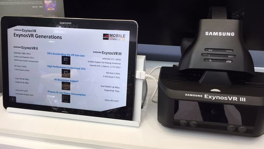 exynovr III vr headset samsung