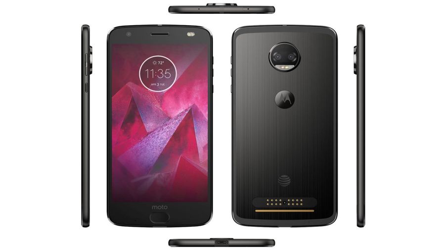 Leaked render of Moto Z2 Force
