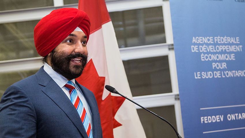 minister navdeep bains