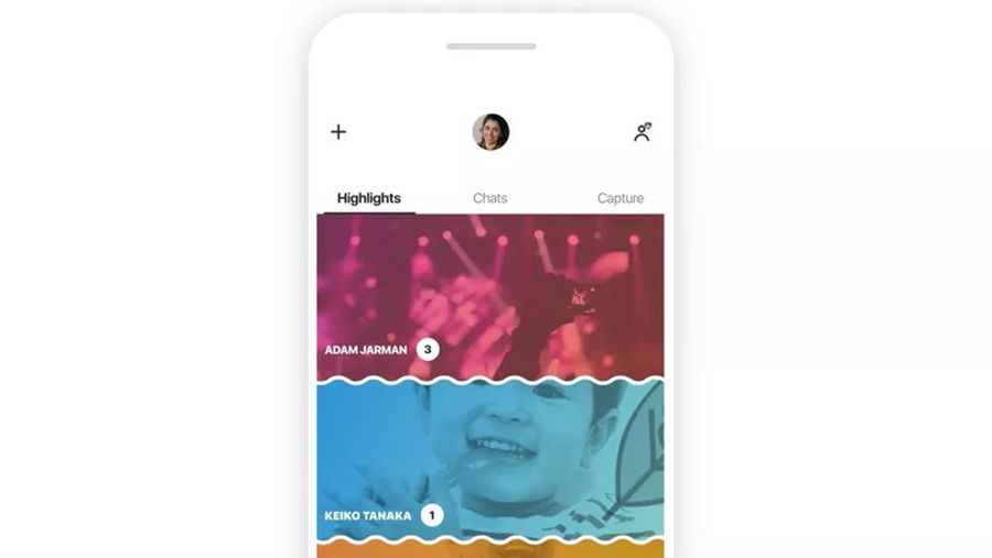 New Skype iOS design
