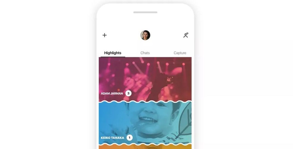 New Skype iOS design