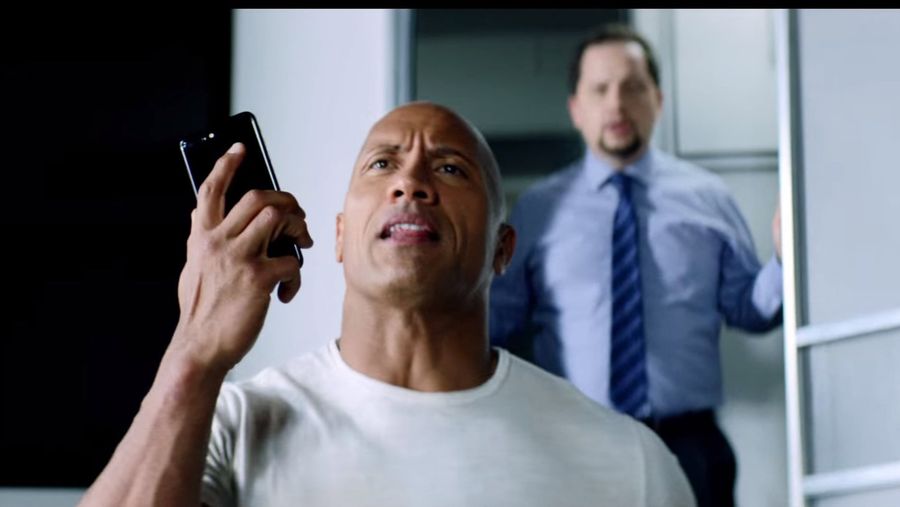 The Rock x Siri