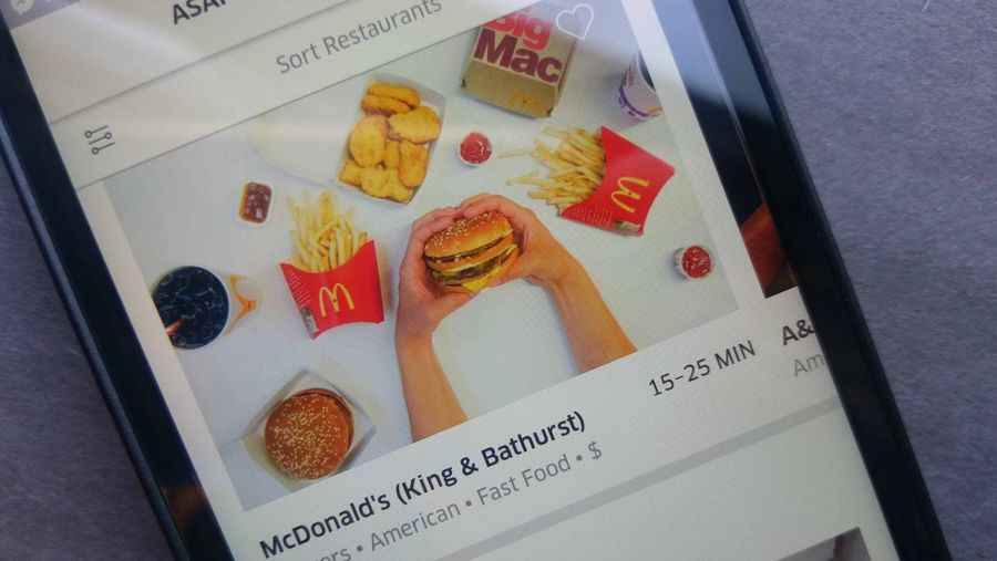 McDelivery on UberEATS