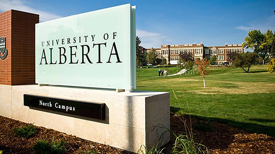 University of Alberta sign