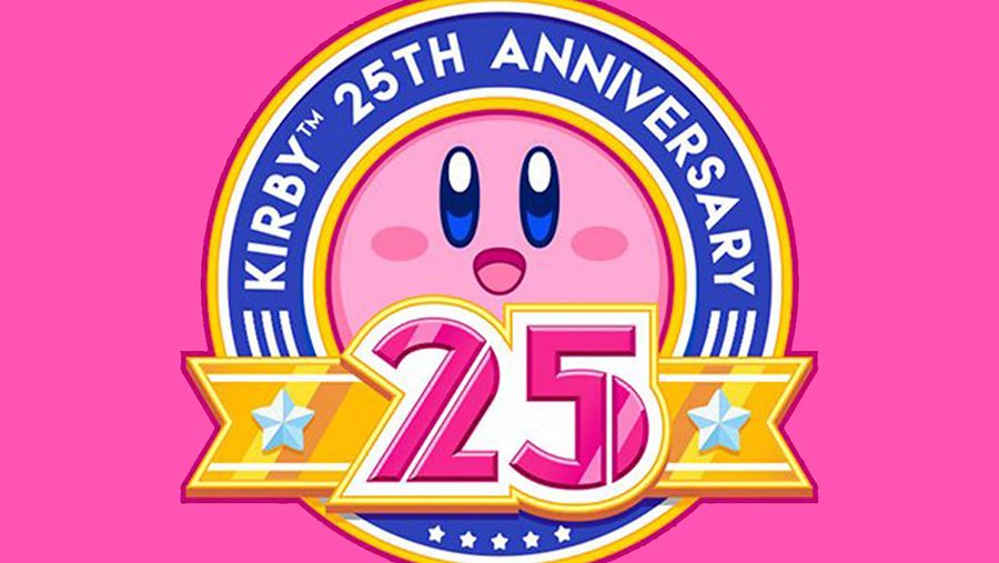 Kirby 25th anniversary banner