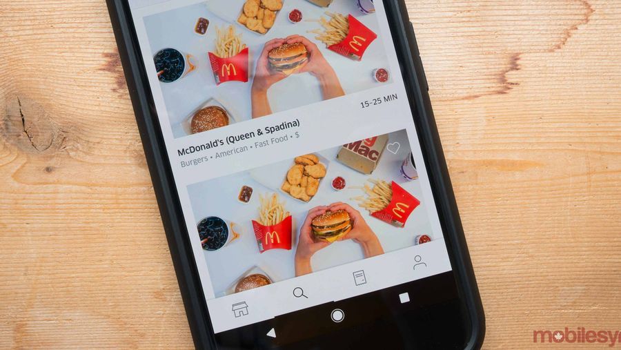 McDonalds UberEATS