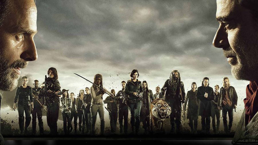 The Walking Dead Rick vs Negan