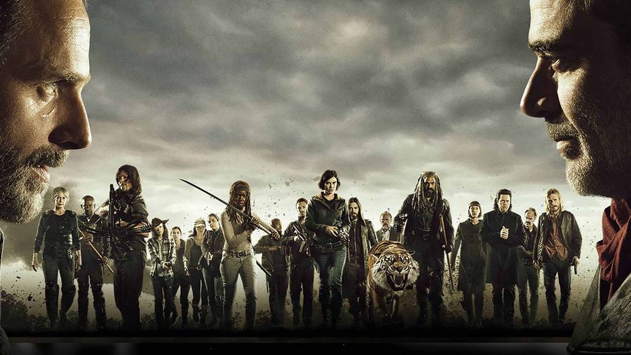 The Walking Dead Rick vs Negan