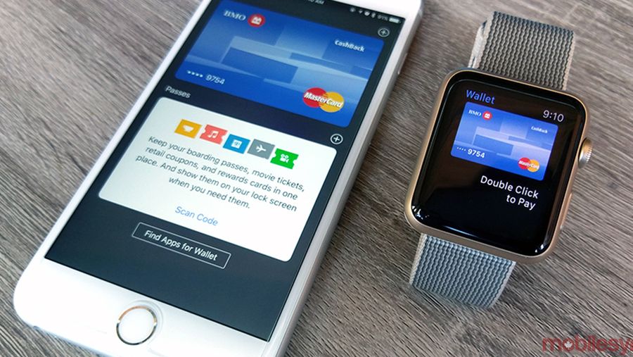 Apple Pay on phone and watch