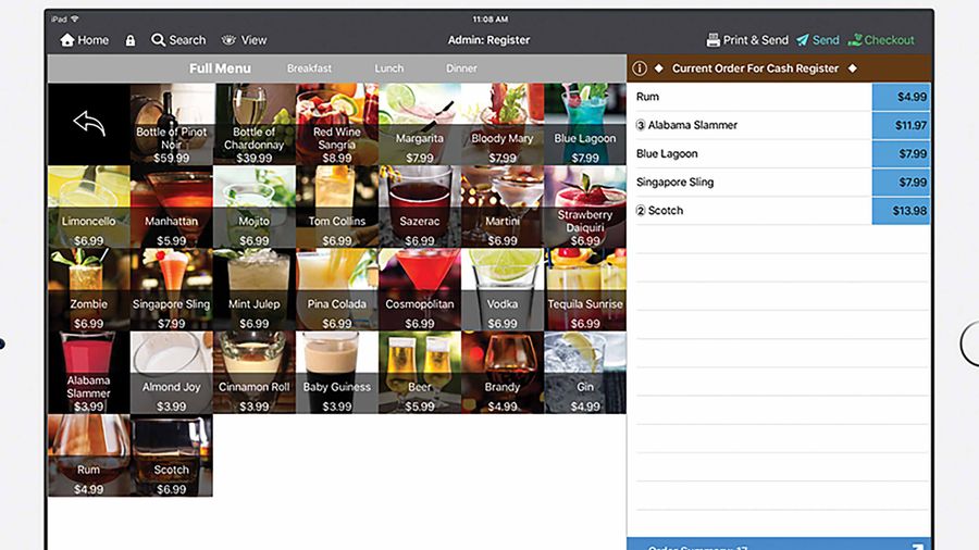 iPad Touch Bistro