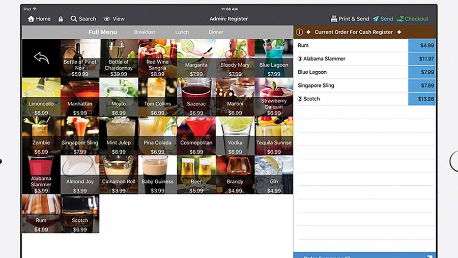 iPad Touch Bistro
