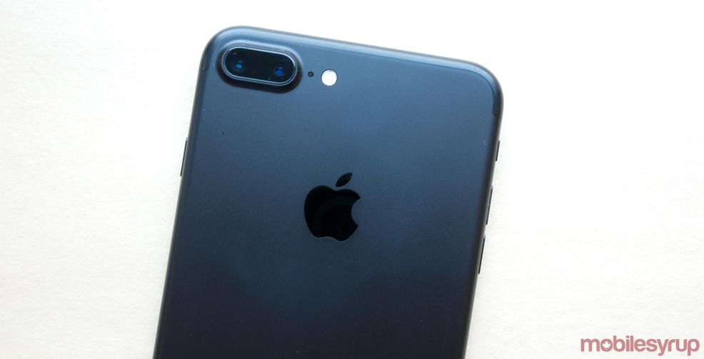 iPhone 7 Plus back