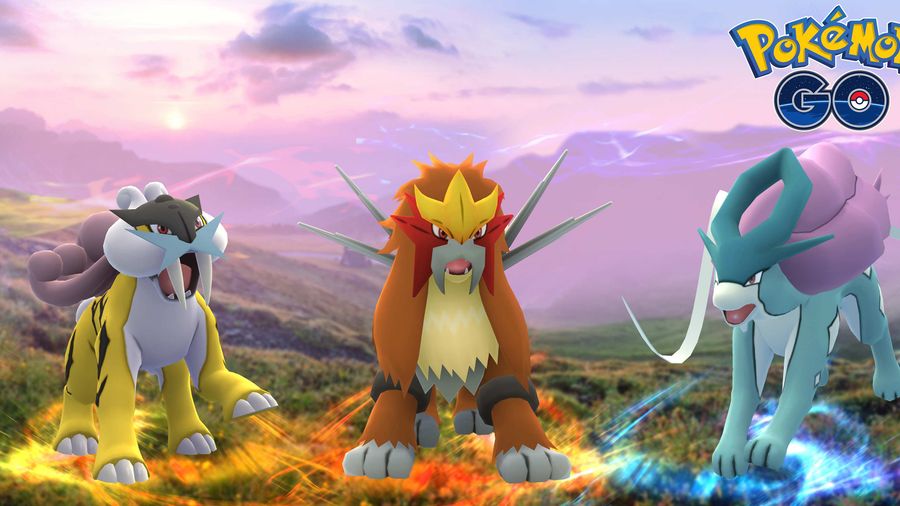 Pokemon Legendary, Entei, Raikou and Suicune