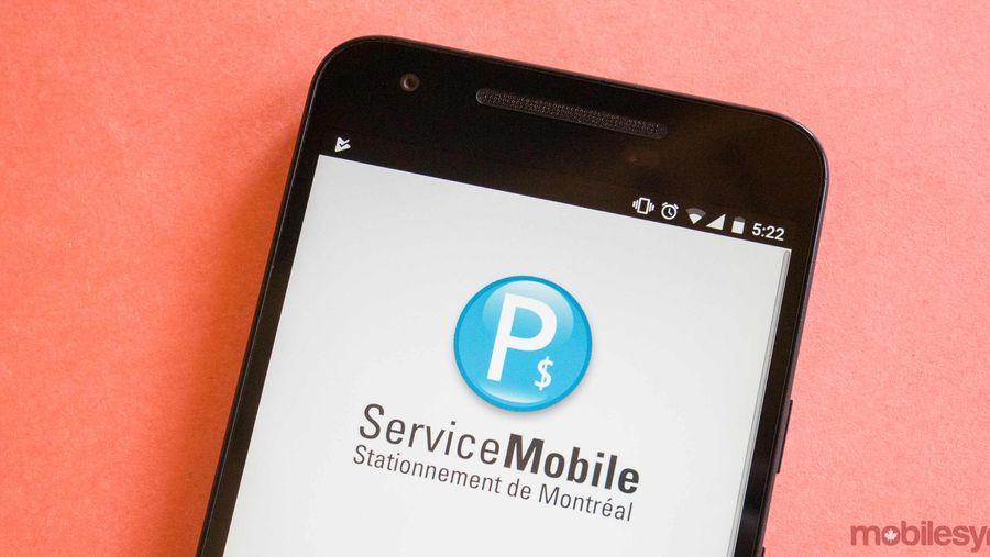 An image showing the main page of the P$ app