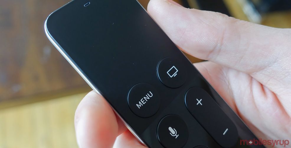 Apple TV remote