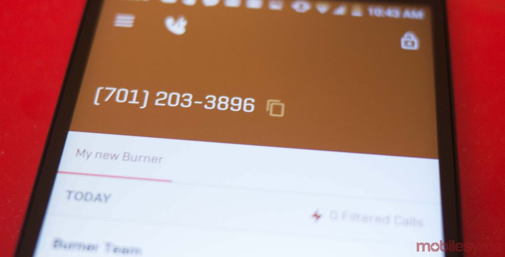 The Burner App