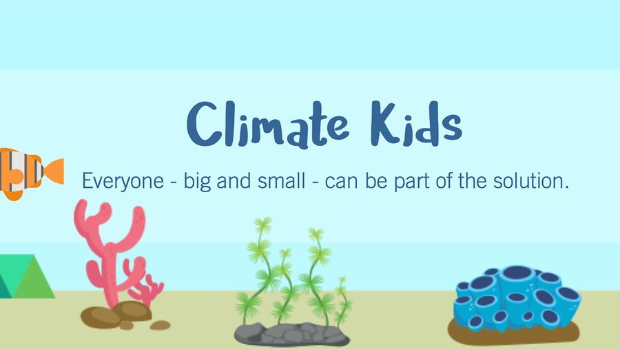 Canada Climate Kids website