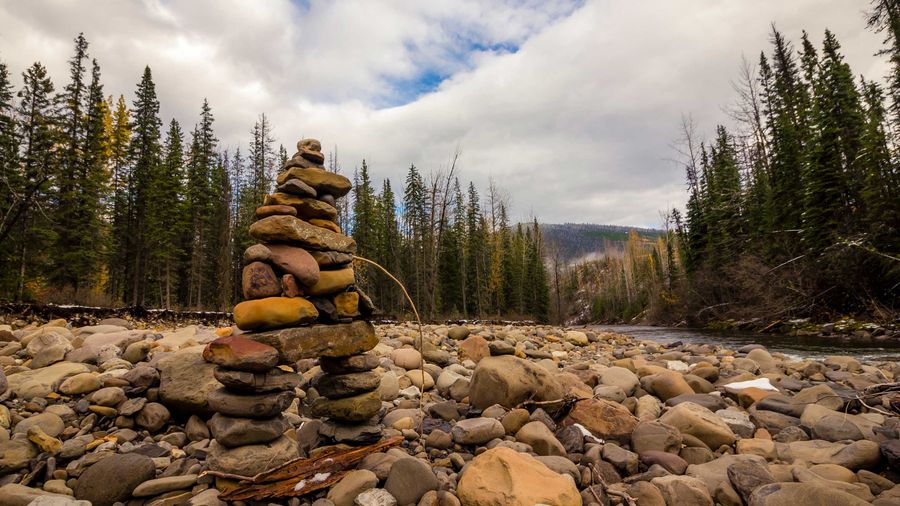 An image of an inuksuk