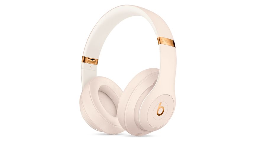 beats studio 3 wireless headphones in porcelain rose