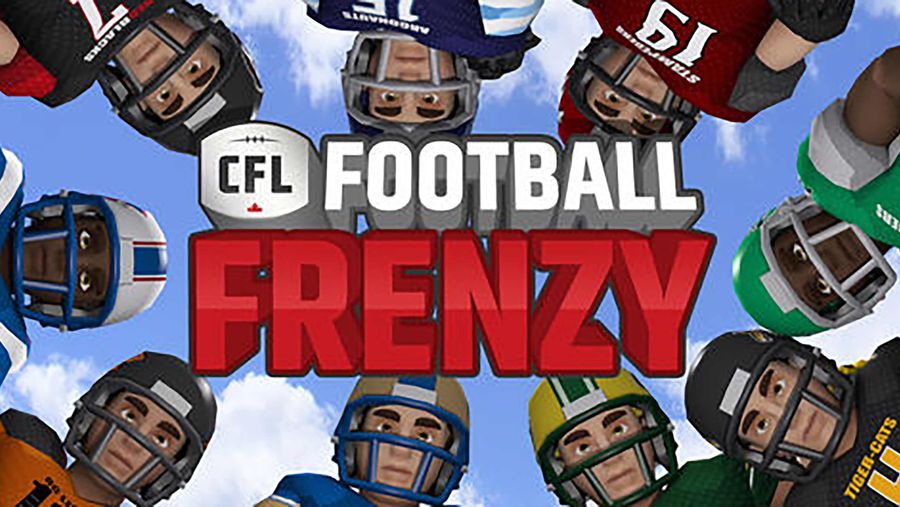 CFL football frenzy which features football avatars