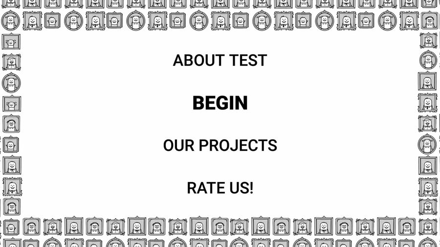 hidden personality app to start test