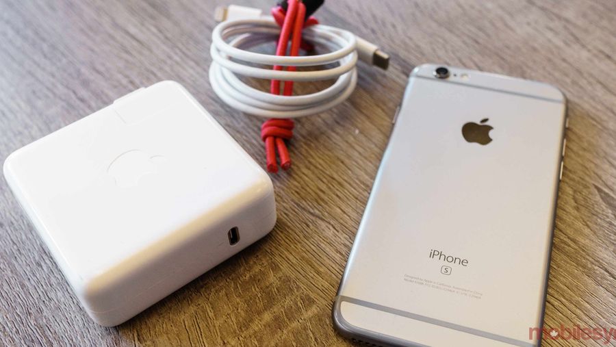 All the components you'll need to fast charge your iPhone 8