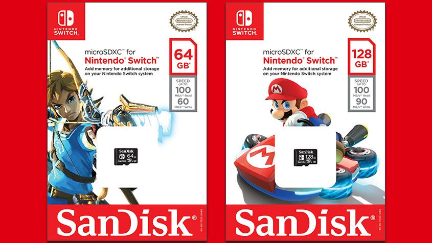 Nintendo Switch SD Cards