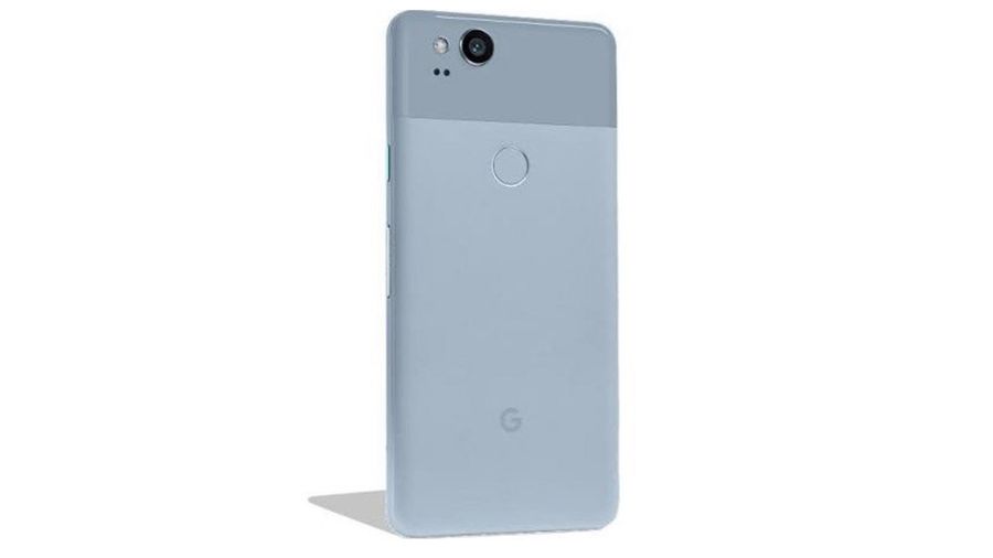 leaked Pixel 2 render in Kinda Blue