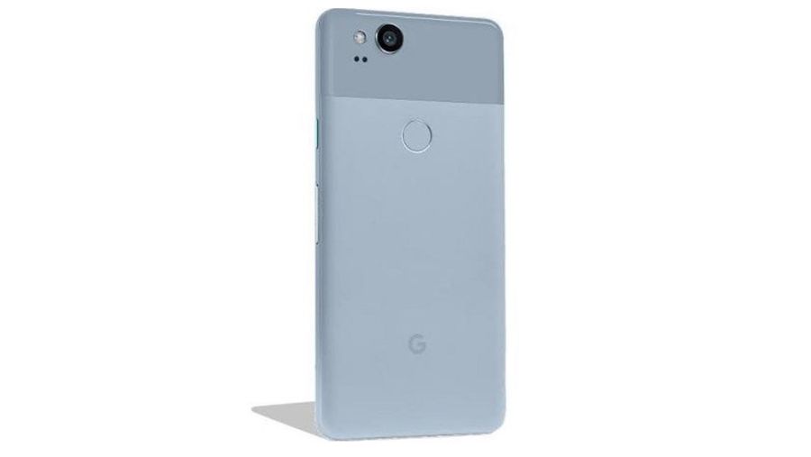 leaked Pixel 2 render in Kinda Blue