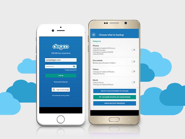 Get a lifetime of 2TB cloud storage from Degoo for 95% off