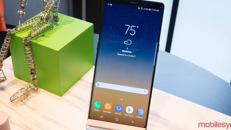 The Note 8 is currently one of five devices that supports HDR playback via Netflix