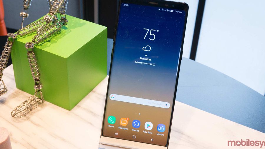 The Note 8 is currently one of five devices that supports HDR playback via Netflix