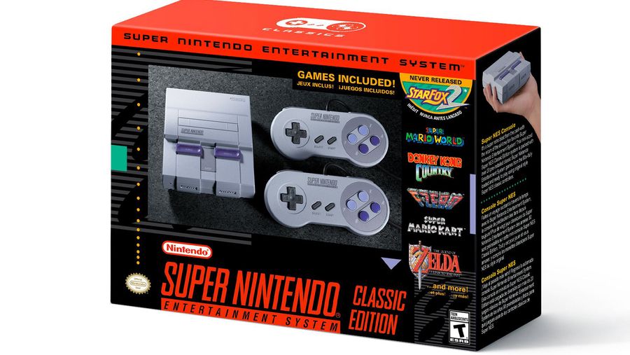 SNES Classic box