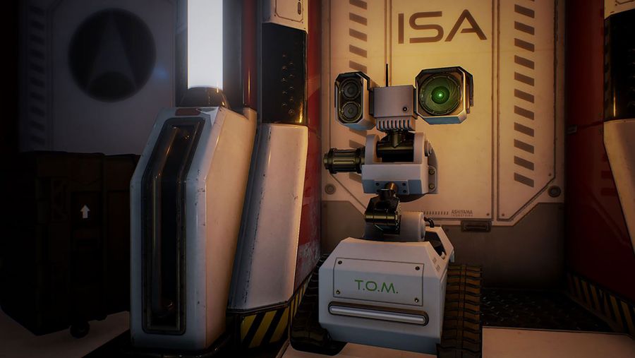 The Turing Test gameplay
