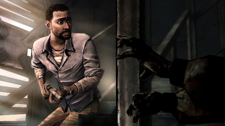 Screenshot of the Walking Dead