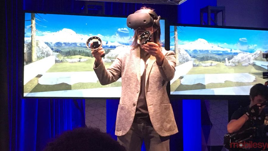 Alex Kipman Windows Mixed Reality demo
