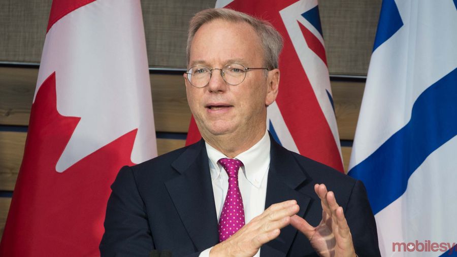 Alphabet Chairman Eric Schmidt