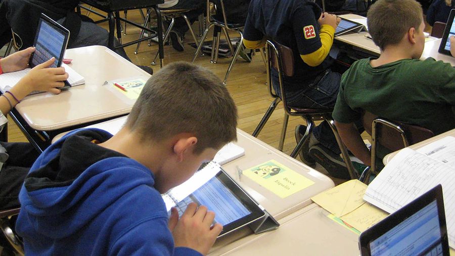 iPads in classroom