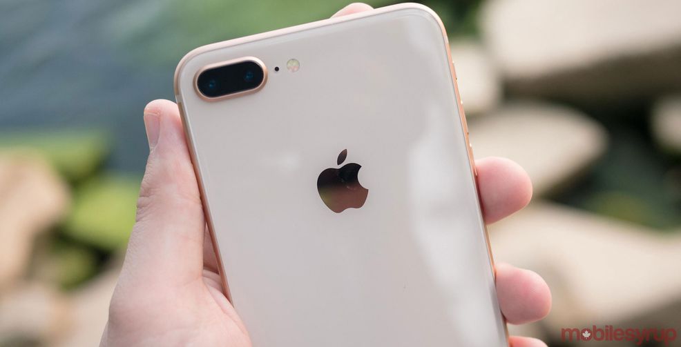 iPhones 8 Plus rear