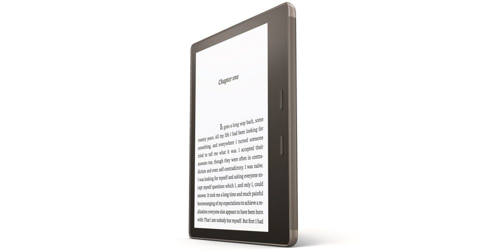 The new $390 Kindle Oasis has a 7-inch display and is waterproof