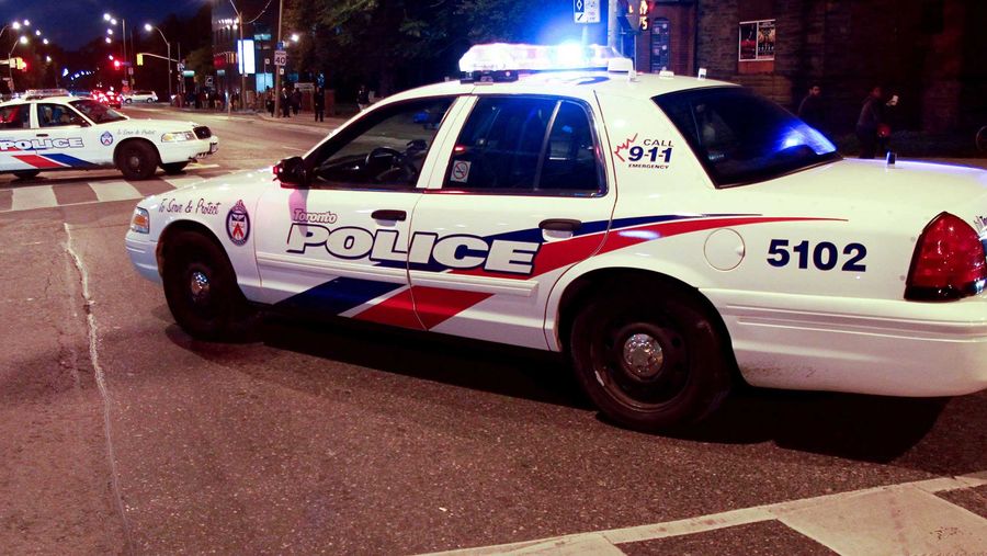 Toronto police cars