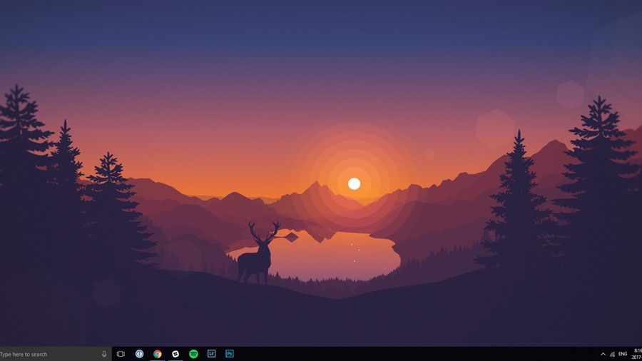 Screenshot of Windows 10 desktop