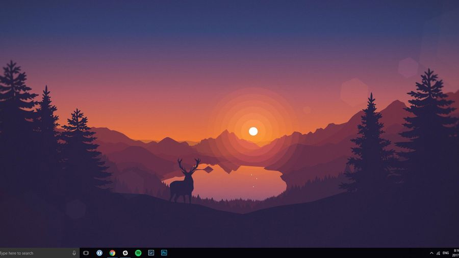 Screenshot of Windows 10 desktop