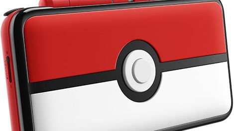 New Nintendo 2DS XL Poke Ball Edition angle