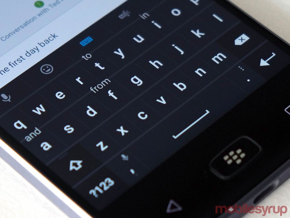 BB Motion keyboard